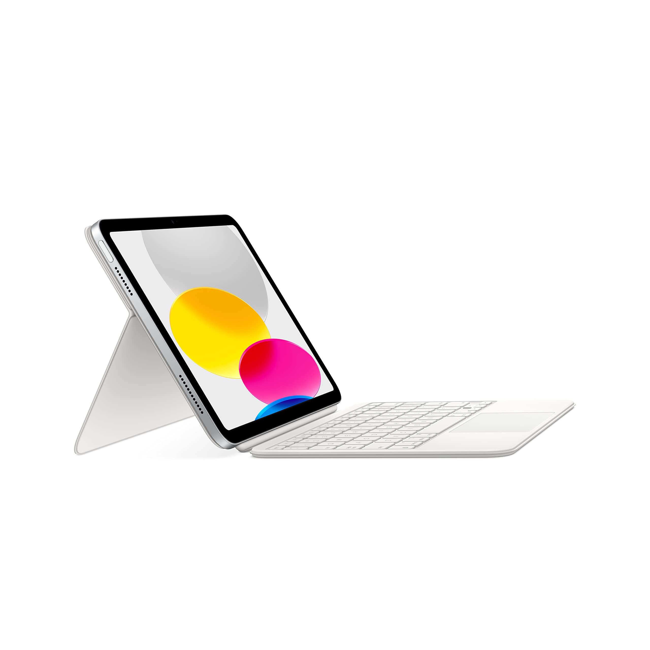 Apple Magic Keyboard Folio: iPad Keyboard and case for iPad (A16 and 10th Generation), Detachable Two-Piece Design that attaches magnetically, Built-in trackpad, US English – White - Image 5